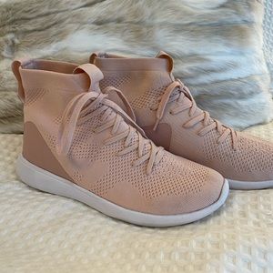 Call it Spring pink high cut sneakers